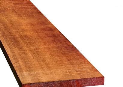 Hardhouten plank 2x10x300cm