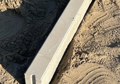 Opsluitband 10x20x100cm grijs