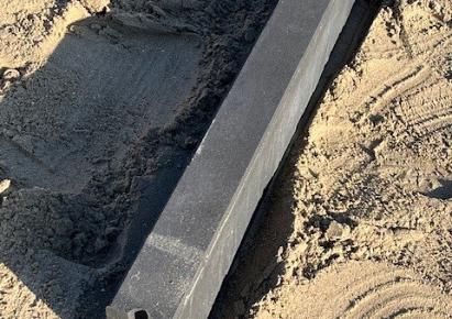 Opsluitband 10x20x100cm zwart