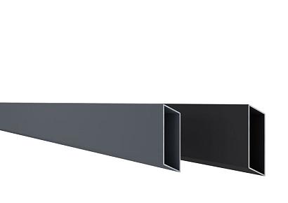 Boston Alu Rhombus profiel 2,1x7,5x178cm RAL7016