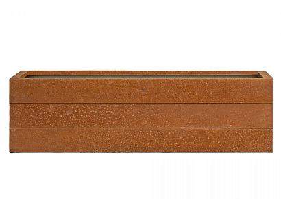 Plantenbak modulair 300x180x42cm corten
