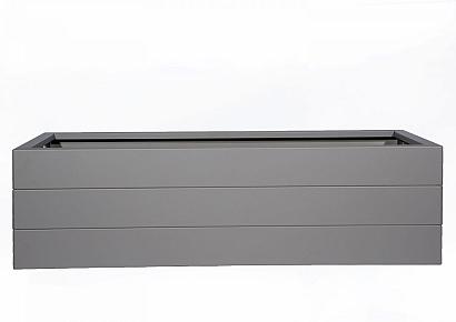 Bloembak modulair 120x30x42cm taupe