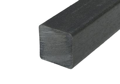Kunststof onderregel 5x5x340cm antraciet
