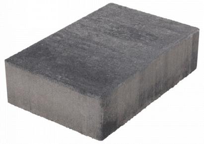 Terrassteen+ 20x30x8cm grijs/zwart laag a 1,2m²