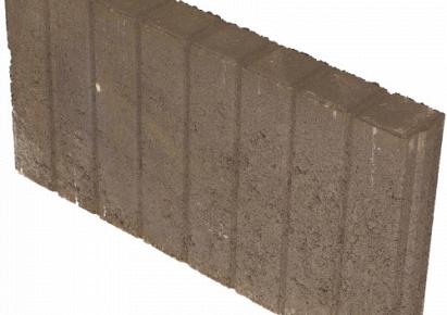 Quadrobandpalissade 8x25x100cm bruin