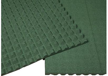 Aslon rubber tegel 100x100x3cm groen