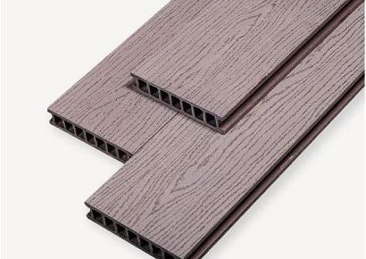 DF holle plank houtnerf wenge brown 2,8x16,2x400cm