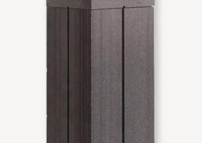 DF composietpaal graphite black 9x9x300cm