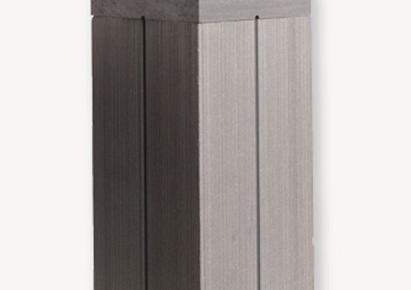 DF composietpaal stone grey 9x9x300cm