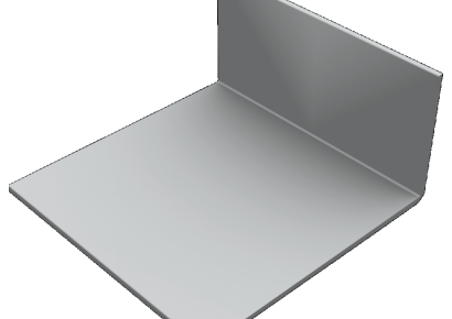 Durasid Hoekprofiel original 50/100/2 - creme 300cm