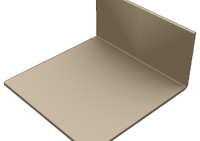 Durasid Hoekprofiel original 50/100/2 - camel 300cm