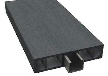 DF plank voor omheining graphite black 180x12x2,7cm