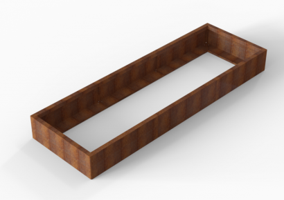 Bloembak module+ 90x270x28cm