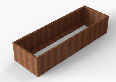 Plantenbak module+ 90x270x56cm