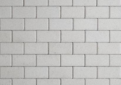 BSS 21x10,5x8cm witte verkeerssteen 44st/m²