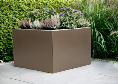 Bloembak vlak - 60x90x40cm supra bruin