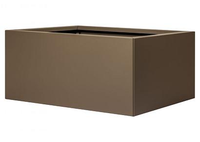 Bloembak vlak - 60x90x40cm supra bruin