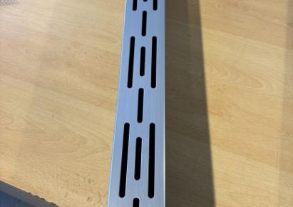 Drain watergoot zilver 6x10x100cm