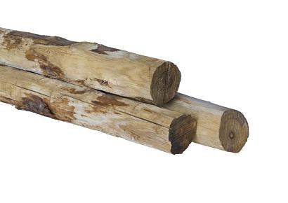 Kastanje geschilde paal 500x11/13cm