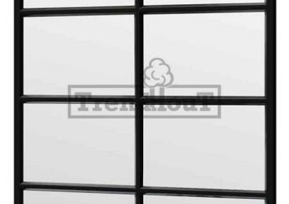 Steel Look raam 163x220cm module B-04