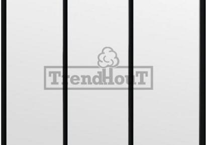 Steel Look raam 223x220cm module H-01