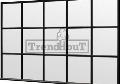 Steel Look raam 340,5x220cm module E-03