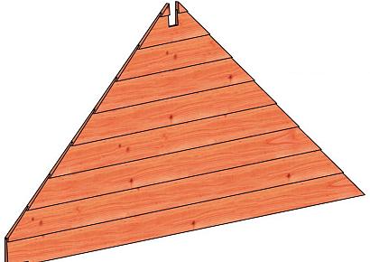 Topgevel Kapschuur de Hoeve XL onbehandeld