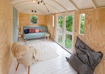 Zigeunerwagen 480cm Patricia met zij-ingang excl. Onderstel