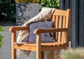 Blokstoel teak Birmingham