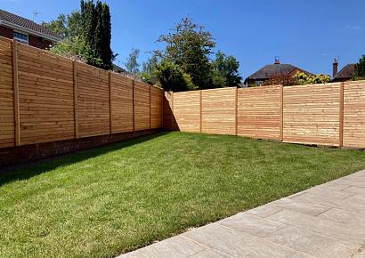 Tuinscherm Rhombus Klagenfurt 180x180cm recht douglas 30pl