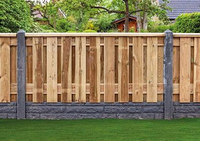 Tuinscherm Enschede 90x180cm recht geimp 21pl