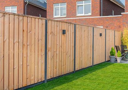 Tuinscherm Agadir 180x180cm recht red class 23pl