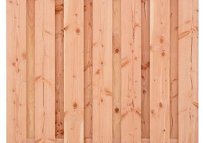 Tuinscherm Meckelenburg 180x180cm fijnbezaagd 15pl douglas