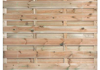 Tuinscherm Erica 180x180cm recht geimp 19pl