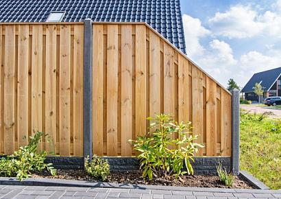 Tuinscherm Enschede verloop 180>90x180cm geimp 21pl