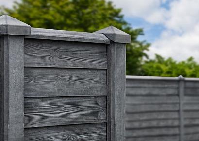 Beton afdekpet 14x14x5cm tussenmodel antraciet met diamantkop