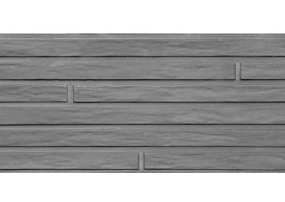 Lungo motiefplaat 4.8x26x184cm smal antraciet met mes en groef