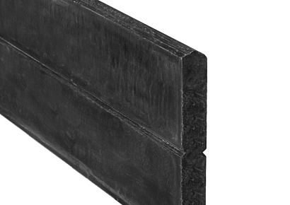 Blokhutprofielplaat 4,8x26x184cm antraciet gecoat met mes en groef