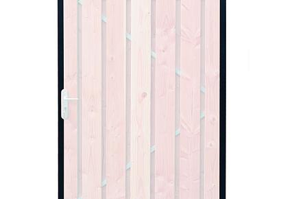 Luxe stalen kader antraciet incl 8st rvs schroeven geschikt voor 90/100/110cm deur