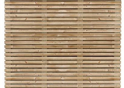 Tuinscherm Rhombus Oostende 180x180cm recht 63pl