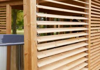 Flex Fence zelfbouwpakket excl. hout rvs lengte 220cm