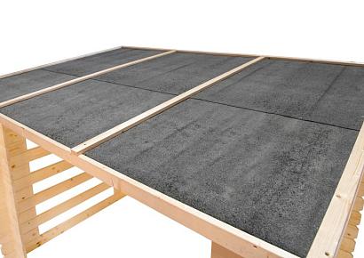 Openhaardhout berging 19mm Brandr (incl. dakleer)