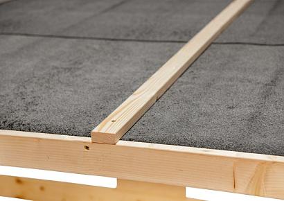 Openhaardhout berging 19mm Brandr (incl. dakleer)