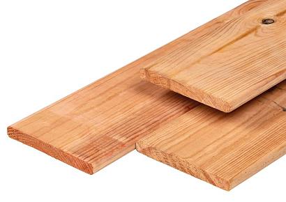 Schuttingplank 1,6x14x195cm red class