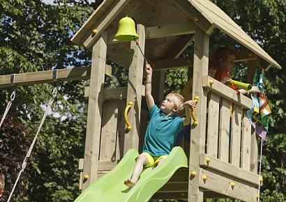 Blue Rabbit Toren Kiosk houtpakket incl zelfbouwdoos