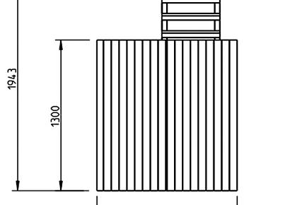 Blue Rabbit Toren Kiosk houtpakket incl zelfbouwdoos