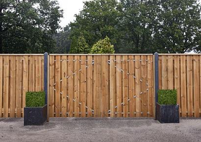 IJzeren deurframe 155x200cm gegalv verstelbaar scharnier 3 ogen
