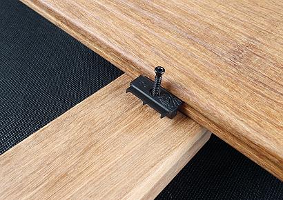 Cobra hybride clip 7-22 montageset voor bamboe 90st incl. schroeven 4,2x35 mm per set
