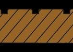 Bangkirai 2,1x14,5x366cm terrasplank glad/grof