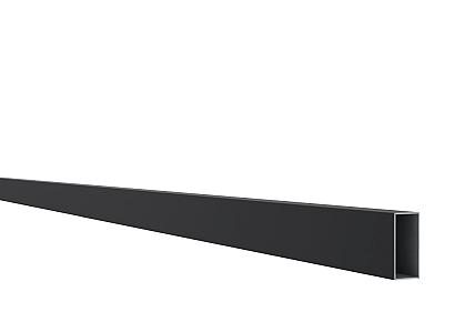 Boston alu lamel zwart 2,1x4,5x178cm RAL9005